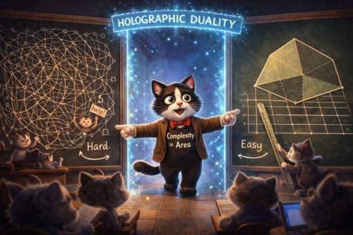 CayleyPy-4: AI-Holography. Towards analogs of holographic string dualities for AI tasks thumbnail